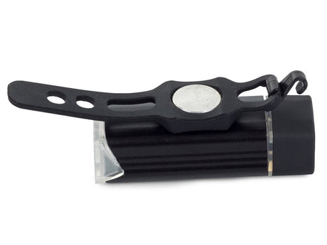 Cykellampa fram LED 180 lm USB-laddning svart 8 cm med fäste