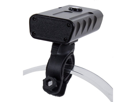 Cykellampa med powerbank 3x CREE XM-L T6 USB IPX5 svart