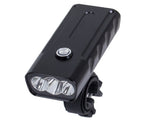 Cykellampa med powerbank 3x CREE XM-L T6 USB IPX5 svart