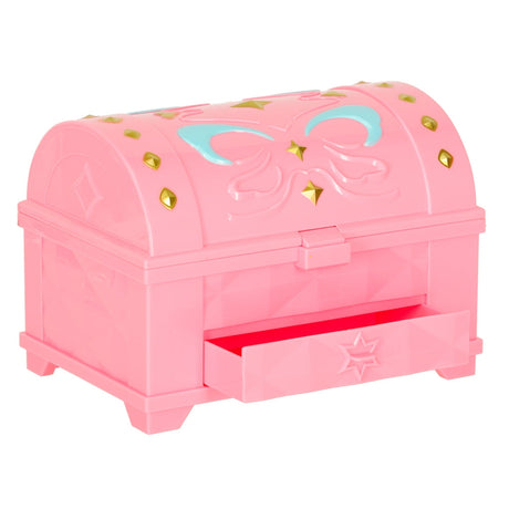 DIY smyckeskit barn med UV-box 90 sek, UV-lim 4 färger, formar 4