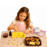 DIY squishy pysselkit bakverk 6 st squishies med formar och dekorationer