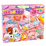 DIY squishy skaparkit kawaii kaniner & desserter – gör 6 figurer