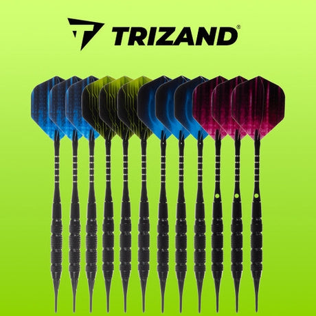 Dartset mjuka spetsar 18 g 12 pilar + 100 spetsar med verktyg