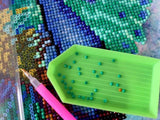 Diamond painting-set trädmotiv 30x30 cm runda diamanter