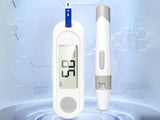 Digital blodsockermätare kit med 50 teststickor + 50 lansetter