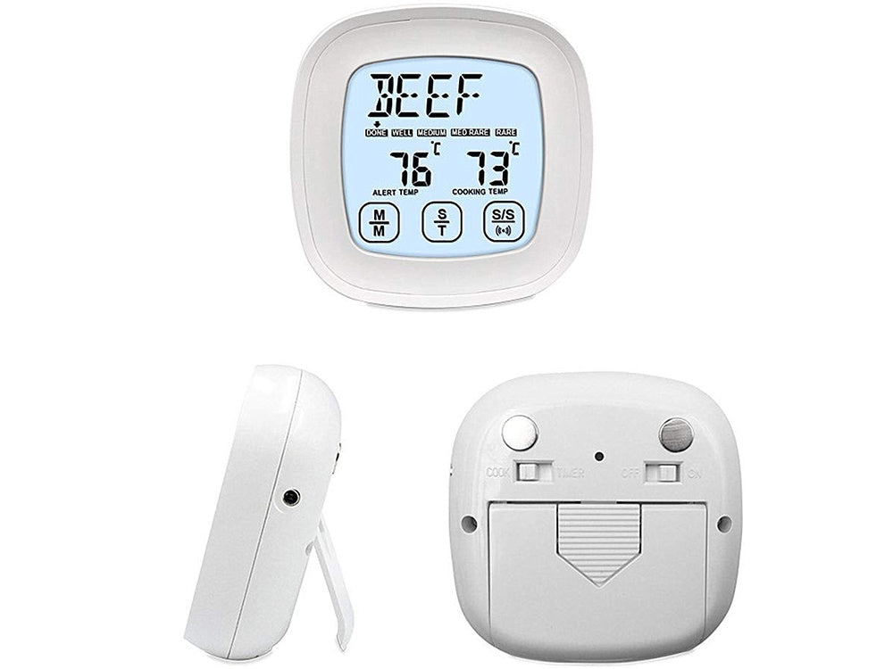 Digital stektermometer med touchscreen och probe 120 cm, -20 till 300°C