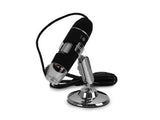 Digitalt USB-mikroskop 1000x med LED-belysning och stativ