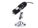 Digitalt USB-mikroskop 1000x med LED-belysning och stativ