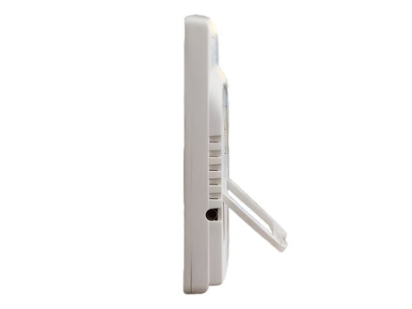 Digital termometer/hygrometer med extern probe -50 till 90°C gul/vit