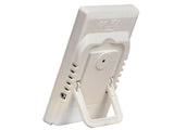 Digital termometer/hygrometer med extern probe -50 till 90°C gul/vit