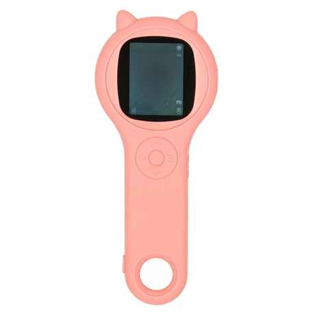Digitalt mikroskop för barn 500x 2MP kamera 2" skärm LED rosa