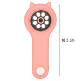Digitalt mikroskop för barn 500x 2MP kamera 2" skärm LED rosa
