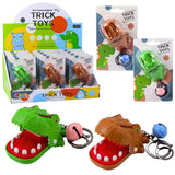 Dinosaurie hänge miniarkadspel med bitfunktion och skallra 1-pack