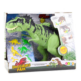 Dinosaurieleksak med ljud 43,5 cm inkl 6 mini-dinosauriefigurer