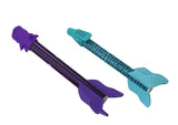 Dinosaurie raketset med launcher 3 st mjuka skumraketer för barn 3+