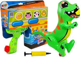 Dinosaurie vattenpistol 60 cm grön/orange, pump, från 3 år