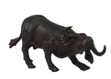 Djurfigurer buffel med kalv i hårdgummi 2-pack, 14 cm, 3+ år