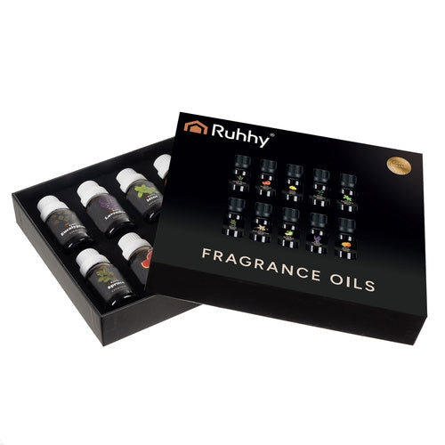 Doftoljor 10-pack 15 ml vattenlösliga för diffuser/luftfuktare
