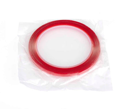 Dubbelhäftande akryltape transparent 6 mm x 3 m för plast och glas