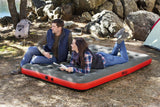 Dubbel luftmadrass 203x152x22 cm med AirCinch-pump och 2-i-1 kudde