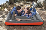 Dubbel luftmadrass 203x152x22 cm med AirCinch-pump och 2-i-1 kudde