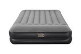 Dubbel luftmadrass 203x152x46 cm med inbyggd 220-240V pump och kudde