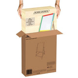 Dubbelsidig magnetisk barnritbräda med krita & whiteboard 65,5 cm