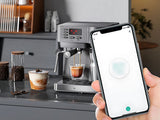 Dubbel vägguttag WiFi smart timer 16A 3120W vit