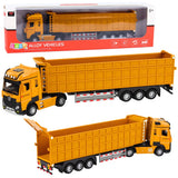 Dumpertruck leksaksbil 33 cm med tippflak, ljus & ljud, 3xLR44