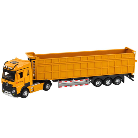 Dumpertruck leksaksbil 33 cm med tippflak, ljus & ljud, 3xLR44