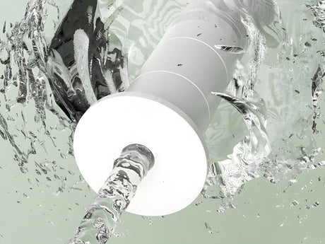 Duschhuvud med filter 5 spraylägen 27,5 cm blandade färger