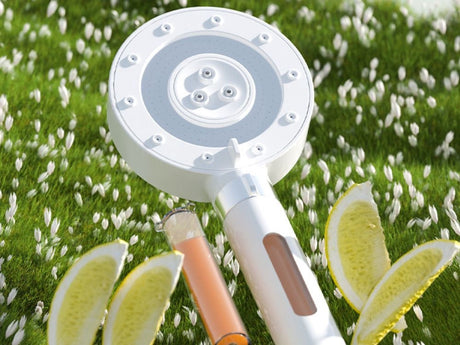 Duschhuvud med filter 5 spraylägen 27,5 cm blandade färger