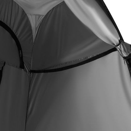 Dusch- och omklädningstält pop-up 190x110x110 cm svart vattentåligt