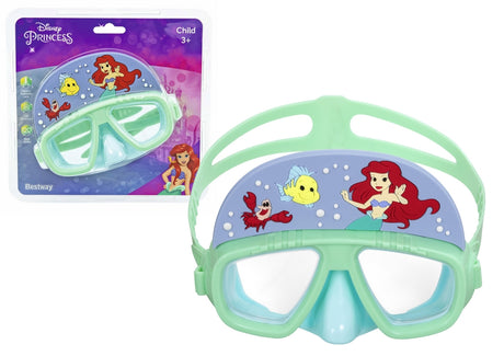 Dykmask barn Ariel-inspirerad med polykarbonatlinsor, 3+