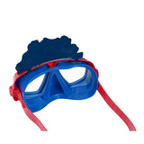 Dykmask barn Spiderman-tema plast/silikon justerbar rem modell 98023