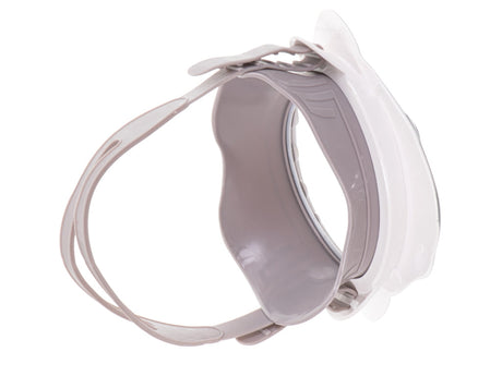 Dykmask barn hajdesign i silikon/plast med justerbart band