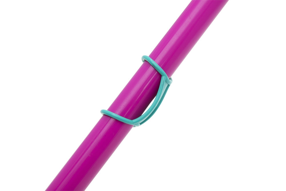 Dykset barn 7+ mask snorkel fenor rosa, fenor stl 37-41