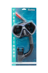 Dykset mask och snorkel 14+ år justerbar rem UV-skydd latexfri