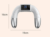 EMS handmassager med värme 7 program 50 nivåer USB 1800 mAh