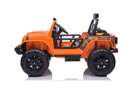 Elbil för barn 12V 4x45W med fjärrkontroll 2.4G orange XB-1118