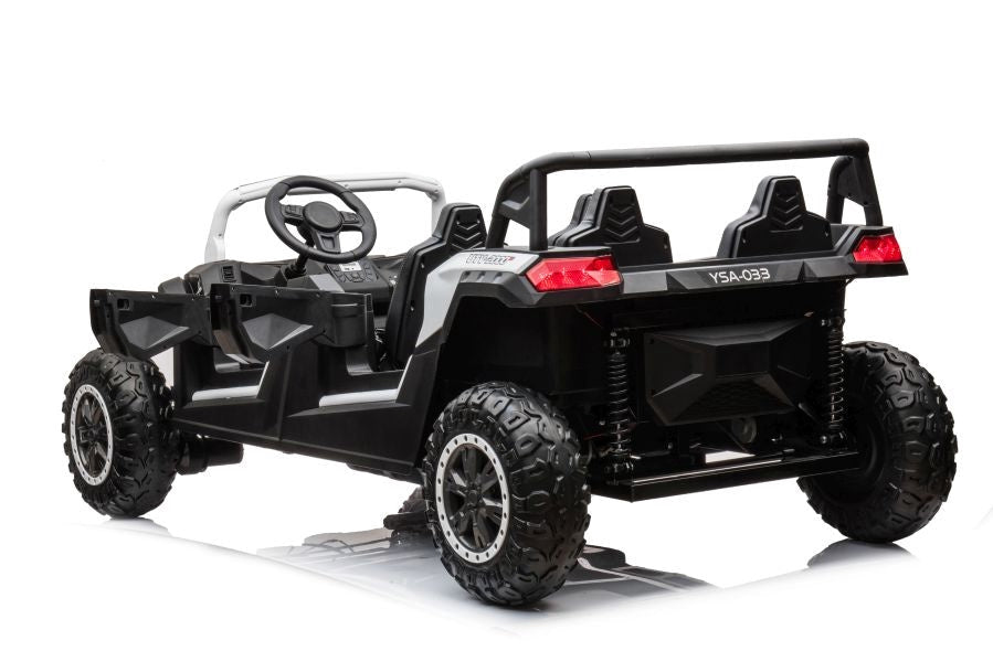 Elbil för barn 24V 4x4 buggy A033 vit