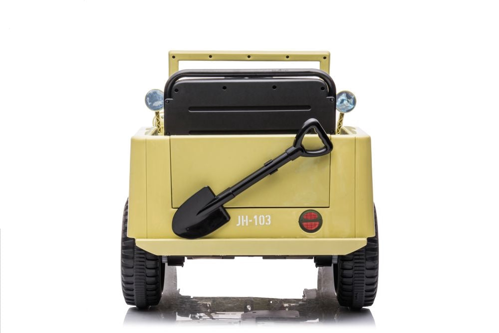 Elbil för barn 4x4 Battery Car JH-103 khaki
