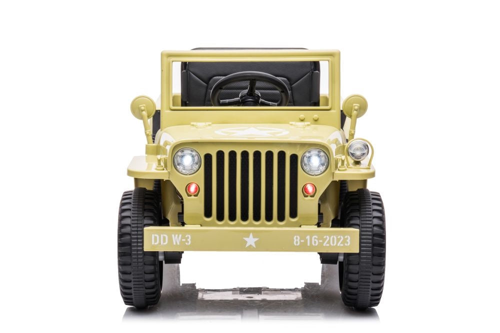 Elbil för barn 4x4 Battery Car JH-103 khaki