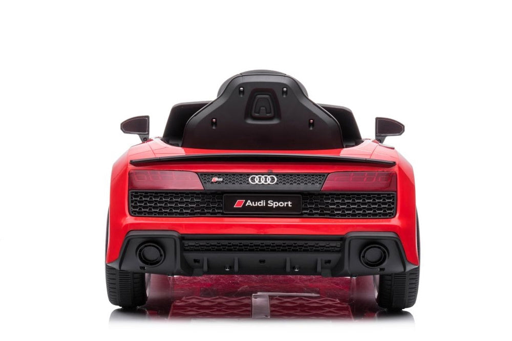 Elbil för barn Audi R8 12V 2x45W med fjärrkontroll USB/Bluetooth