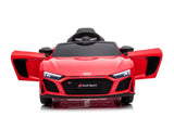 Elbil för barn Audi R8 12V 2x45W med fjärrkontroll USB/Bluetooth