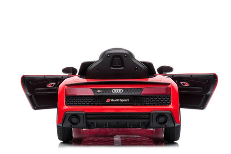 Elbil för barn Audi R8 12V 2x45W med fjärrkontroll USB/Bluetooth
