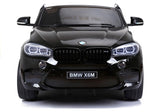 Elbil för barn BMW X6M 12V 2x120W svart med fjärrkontroll