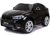Elbil för barn BMW X6M 12V 2x120W svart med fjärrkontroll