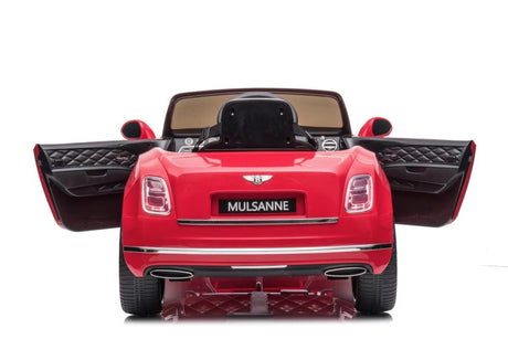 Elbil för barn Bentley Mulsanne batteridriven röd