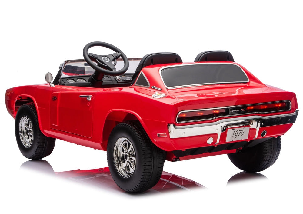 Elbil för barn Dodge Charger R/T 24V 7Ah batteridriven 138 cm